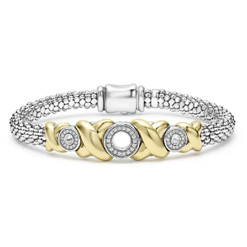 Shine In Style – Shop Jewelry Discounts Today Lagos Embrace 18k Gold XO Diamond Bracelet, 6mm Shine In Style – Shop Jewelry Discounts Today Lagos Embrace 18k Gold XO Diamond Bracelet, 6mm