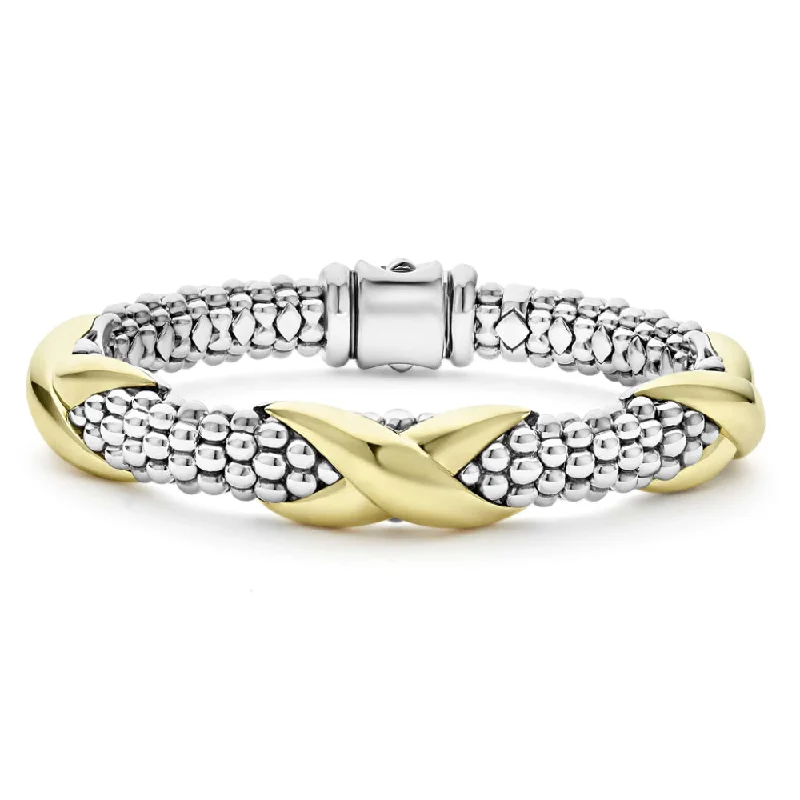 Shine Without Limits – Jewelry Sale Happening Now Lagos Embrace Three Station X Caviar Bracelet, 9mm Shine Without Limits – Jewelry Sale Happening Now Lagos Embrace Three Station X Caviar Bracelet, 9mm