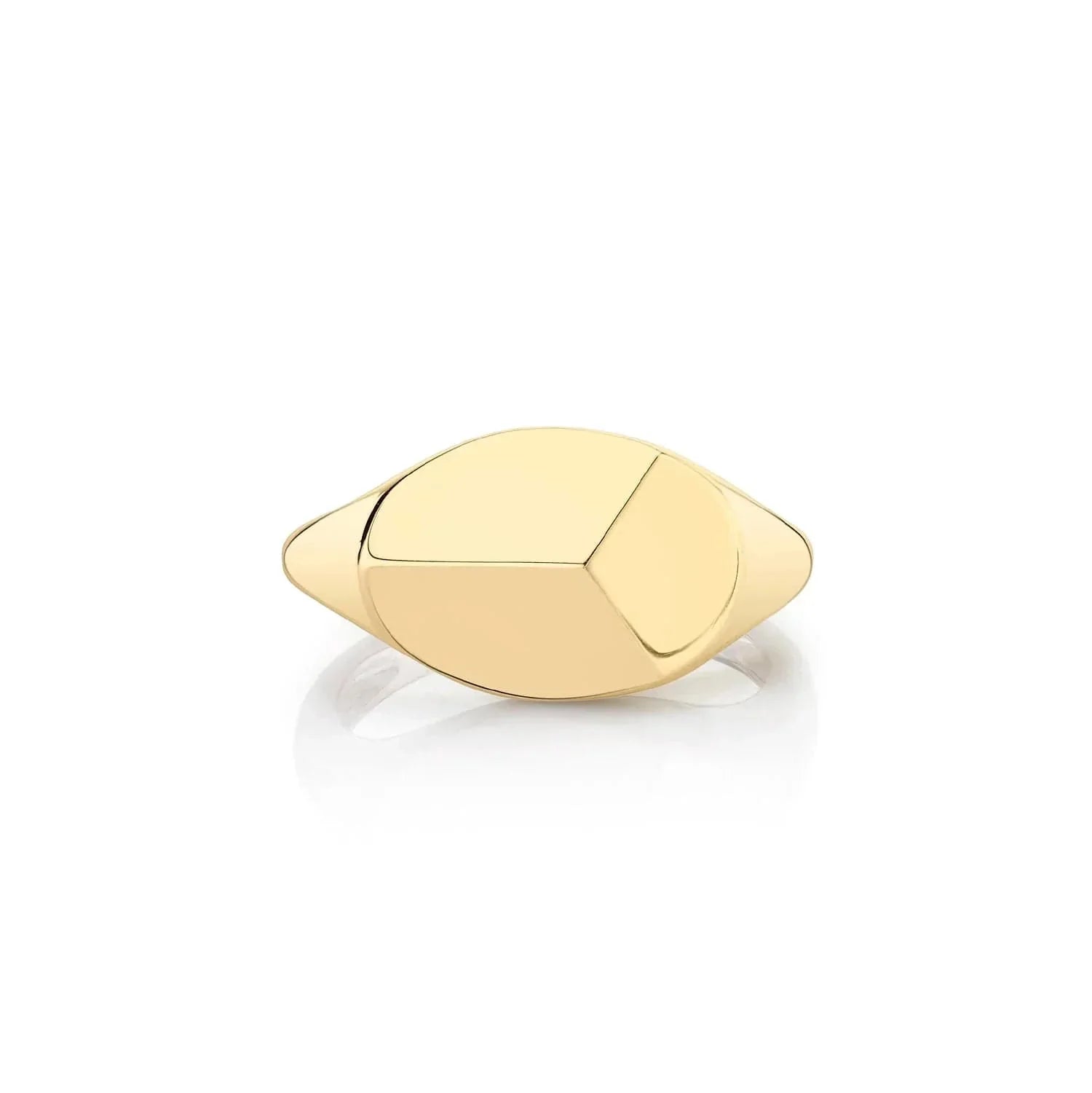 Eco-Friendly Sustainable Jewelry For Conscious Buyers Michael M 14Karat Yellow Gold Geometric Signet Ring SZ 6.5 Eco-Friendly Sustainable Jewelry For Conscious Buyers Michael M 14Karat Yellow Gold Geometric Signet Ring SZ 6.5