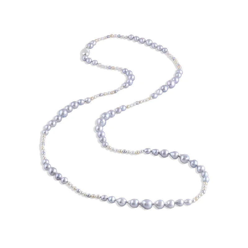 Breathtaking Jewelry At Limited-Time Savings Multicolor Baroque Akoya Pearl Necklace Breathtaking Jewelry At Limited-Time Savings Multicolor Baroque Akoya Pearl Necklace