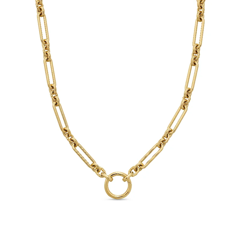 Discounted Luxury Jewelry – Shine Without The Splurge Lexington Chain Necklace in 18K Yellow Gold\, 4.5mm Discounted Luxury Jewelry – Shine Without The Splurge Lexington Chain Necklace in 18K Yellow Gold\, 4.5mm