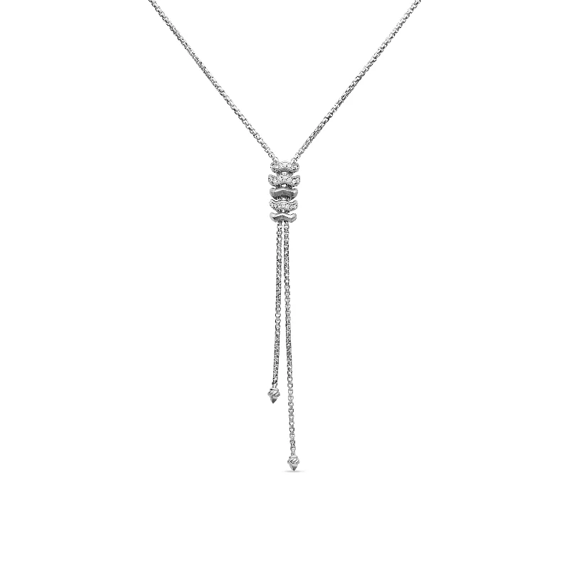 Trending Jewelry Now At Unbeatable Prices Zig Zag Stax™ Y Necklace in Sterling Silver with Diamonds Trending Jewelry Now At Unbeatable Prices Zig Zag Stax™ Y Necklace in Sterling Silver with Diamonds