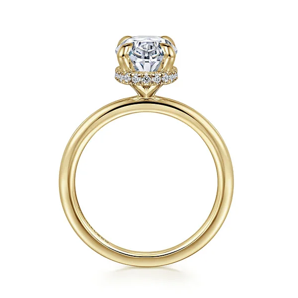 Exclusive Jewelry Offers – Sparkle For Less Rainah - 14K White Gold Hidden Halo Oval Diamond Engagement Ring (Setting Only) Exclusive Jewelry Offers – Sparkle For Less Rainah - 14K White Gold Hidden Halo Oval Diamond Engagement Ring (Setting Only)