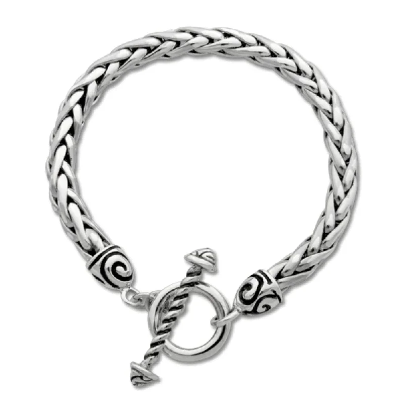 Jewelry Sale Alert – Shop Timeless Elegance Today Sterling Silver Classic Swirl Toggle Bracelet Jewelry Sale Alert – Shop Timeless Elegance Today Sterling Silver Classic Swirl Toggle Bracelet